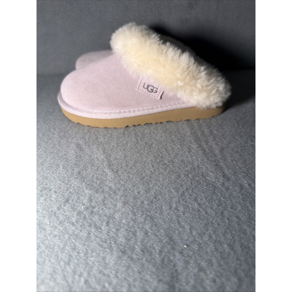 UGG Cluggette California Aster Light Purple Slippers 1166773K Size Kid 11